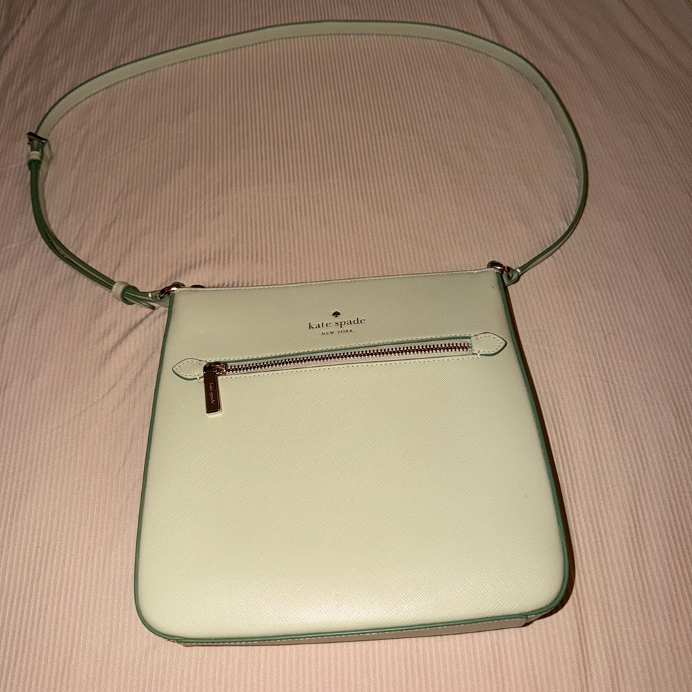 kate spade Mint Green Slim Crossbody Bag